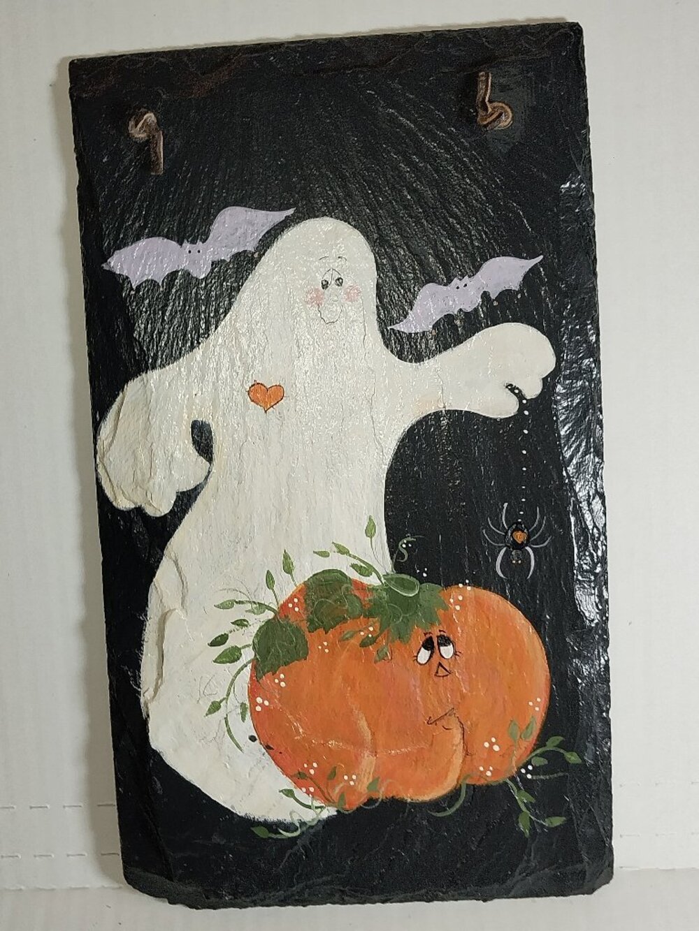 Halloween Painted Slate Wall Decor